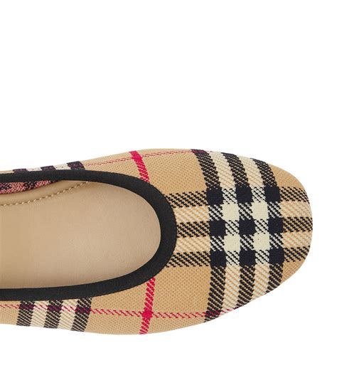 burberry check ballet flats|Burberry Limited.